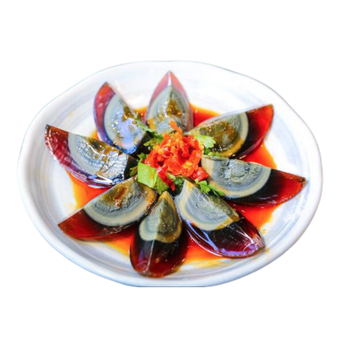 Huevos centenarios en ensalada