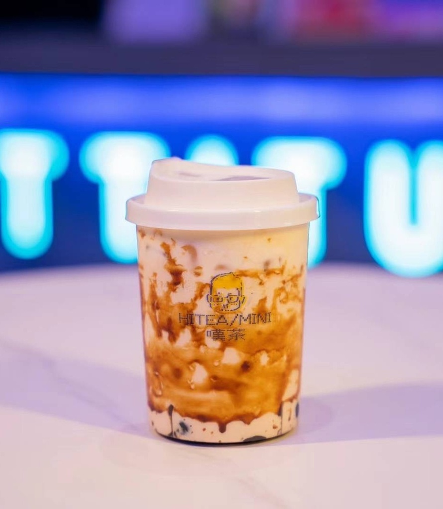 冰博克厚牛乳啵啵茶(黑糖珍珠)